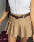 Mini Falda con Cinturón